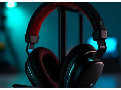 Gros plan sur un casque gaming SteelSeries Arctis Pro avec son surround 7.1