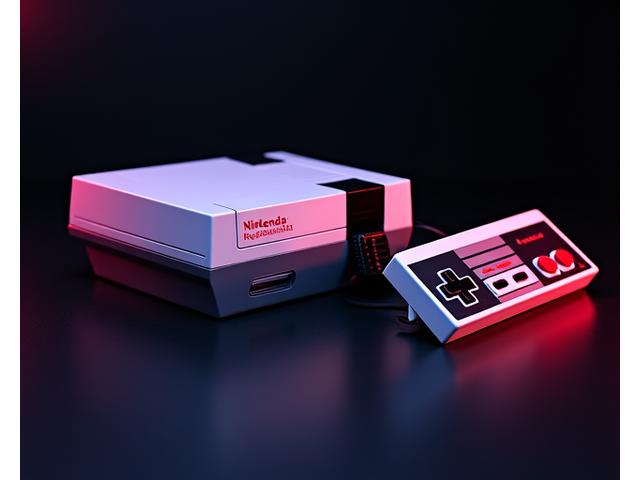 Console Nintendo NES restaurée avec des manettes d'origine