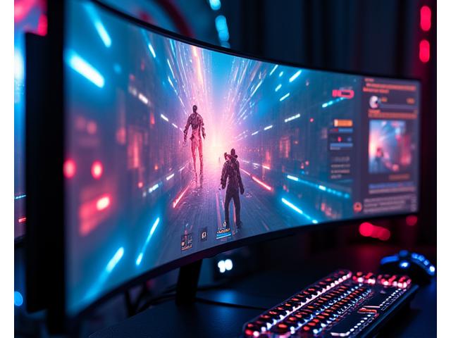 Jeu grand format Valorant sur écran avec effets spéciaux, en tournoi